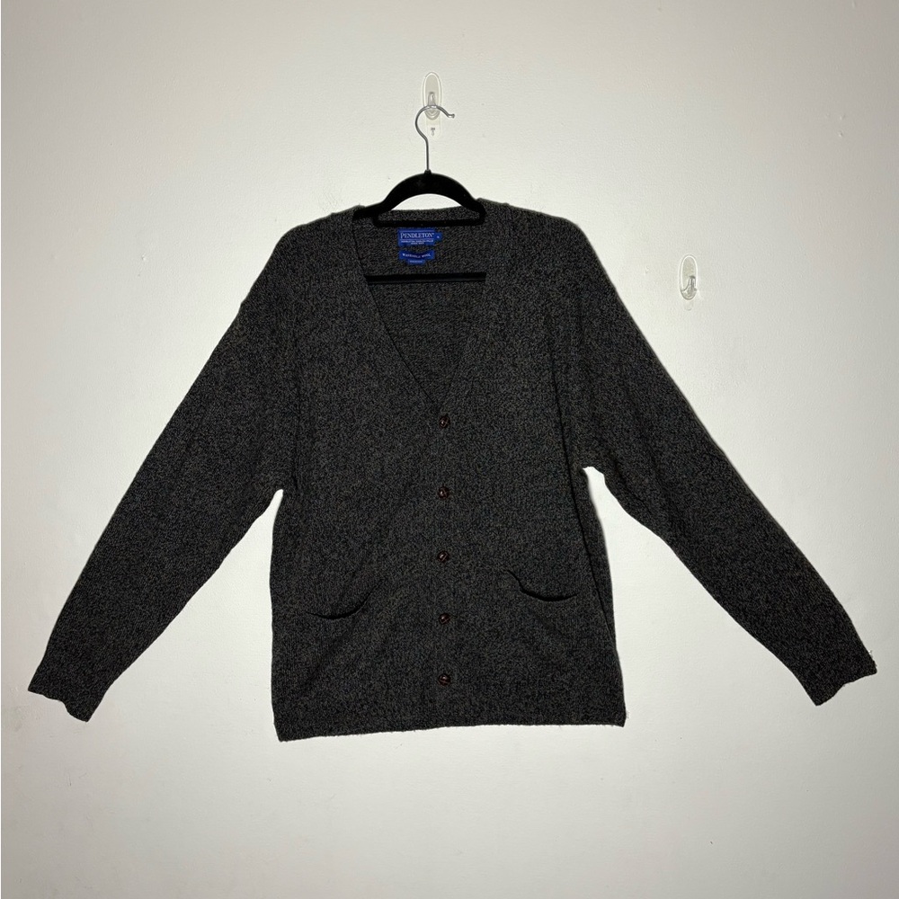 Pendleton Mens 100% Shetland Wool Cardigan Size XL